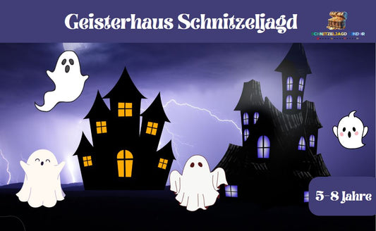Geister- Party- Geister- Schnitzeljagd- Für- Kinder