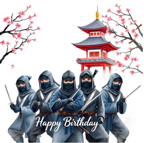 Ninja & Ninjago Geburtstag