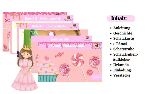 Candy-Schatzsuche-süßigkeiten