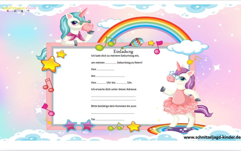 einhorn-schatzsuche