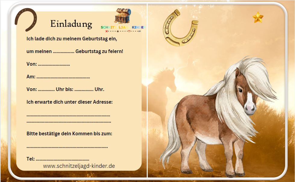 pferde-schatzsuche-kindergeburtstag