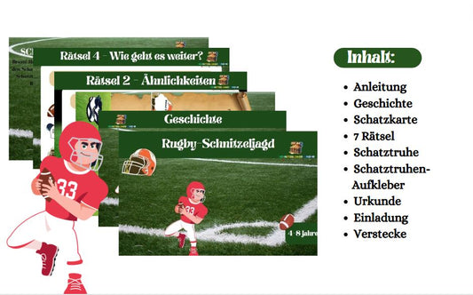 Rugby-Schnitzeljagd