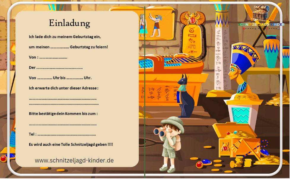 Schatzsuche In Ägypten