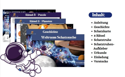 Weltraum-Schatzsuche