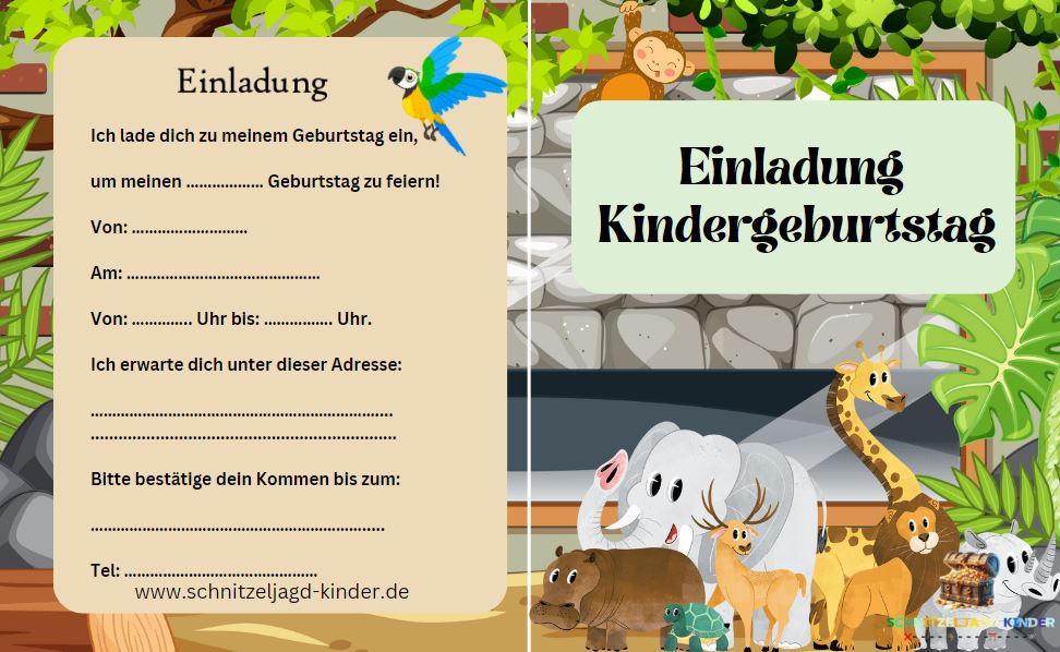 zoo-schnitzeljagd