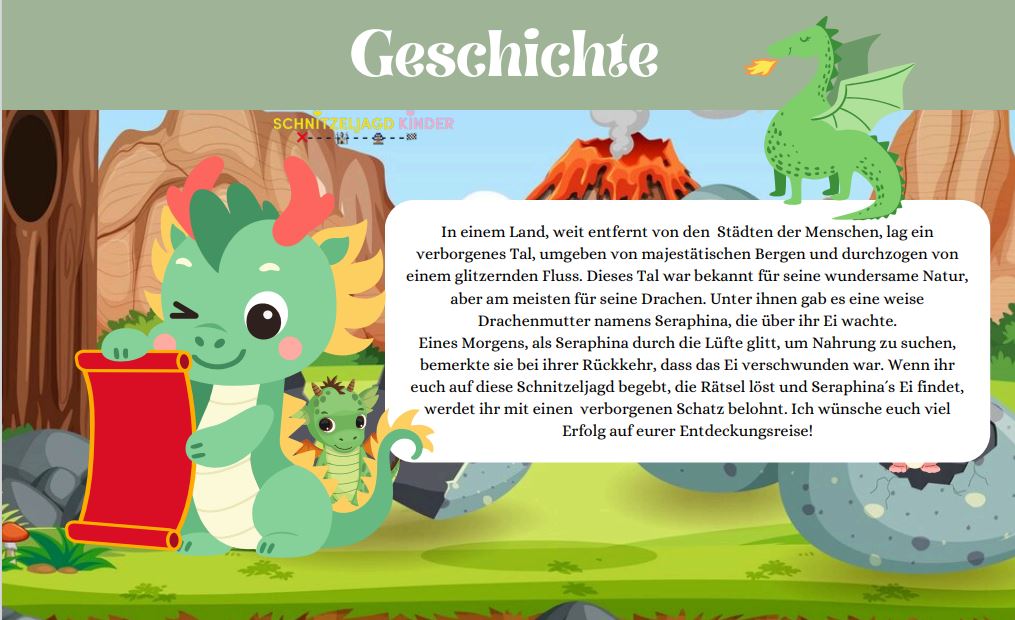 Drachen-schatzsuche