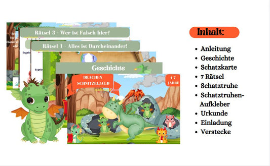 Drachen-schatzsuche