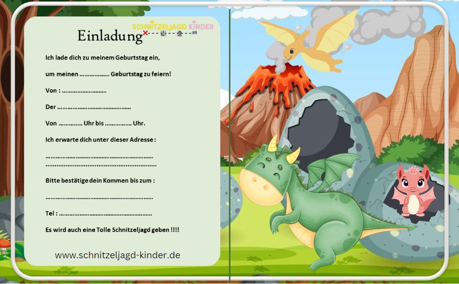Drachen-schatzsuche