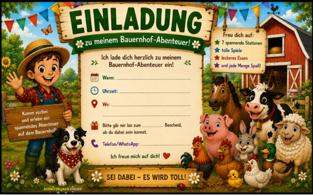 bauernhof-schnitzeljagd