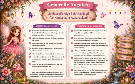 Feen-Schnitzeljagd -für -Kinder