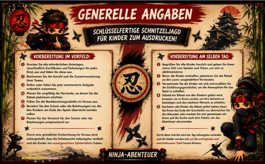 ninja-schatzsuche