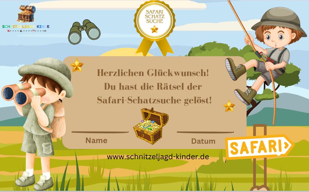 safarie-schatzsuche-kinder