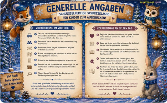 Winter -Schatzsuche- für- Kinder