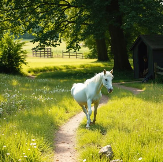 Das kleine Pferdchen Lili findet den Weg nach Hause