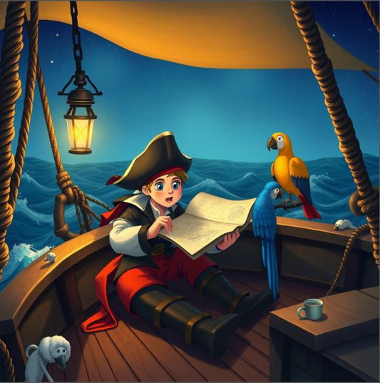 Piraten Schnitzeljagd PDF zum Ausdrucken – Die ultimative Schatzsuche für den 7. Kindergeburtstag