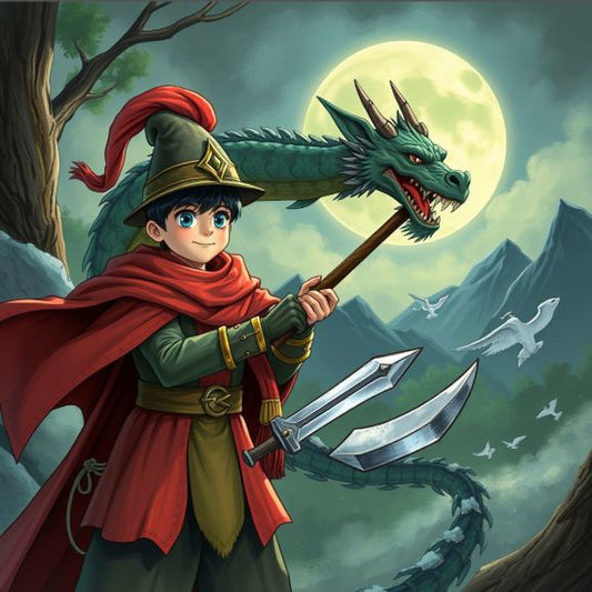 Der tapfere Ritter Nino und das Geheimnis des Drachenei 🏰🐉✨