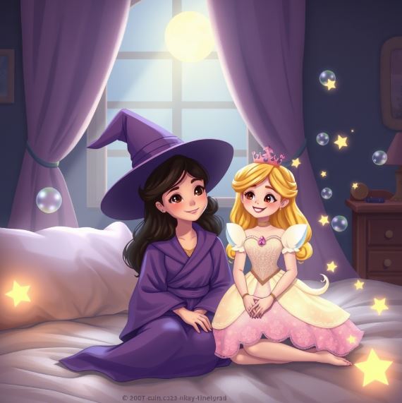 Die- Hexe -Melanie -und- die- verwunschene Prinzessin