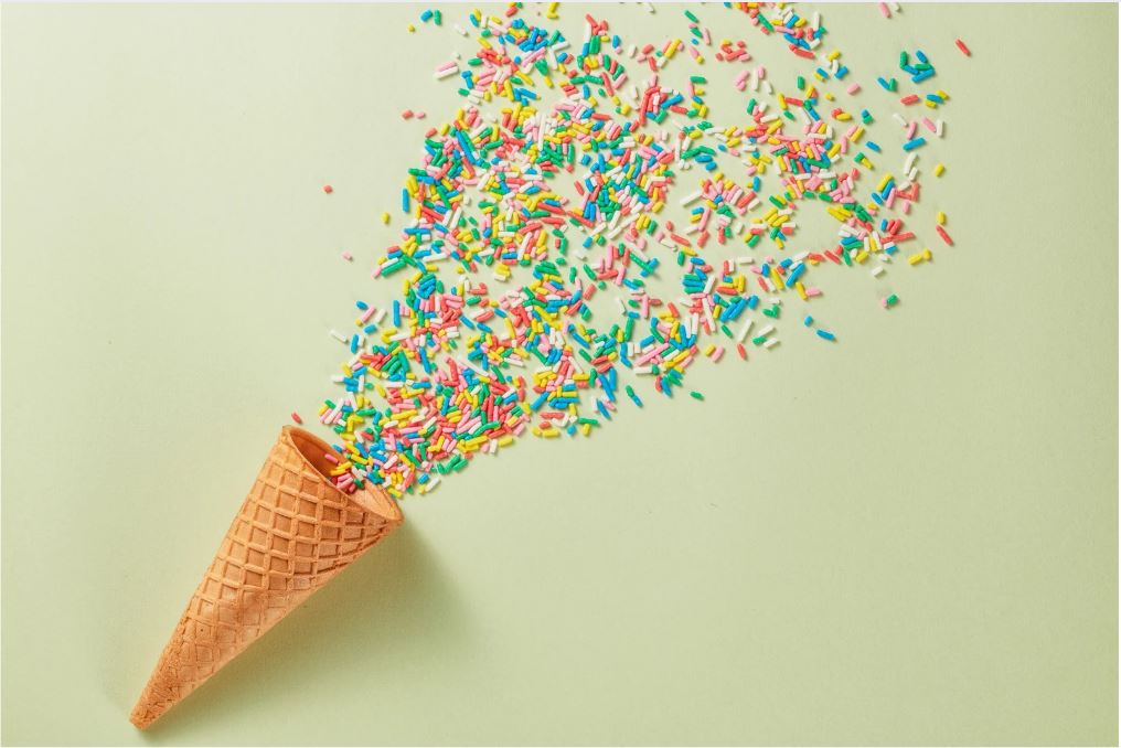 Eisbecher-Kunst