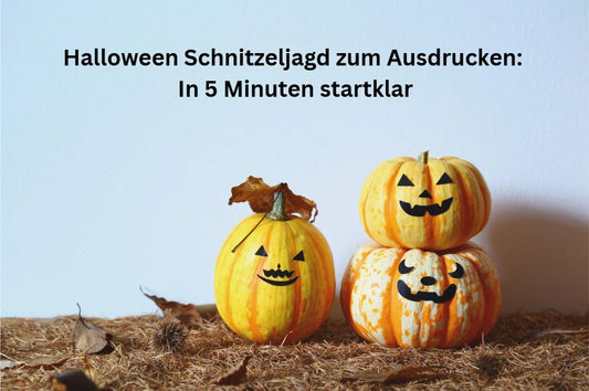 Last-Minute Ideen für Halloween Spiele zum Drucken