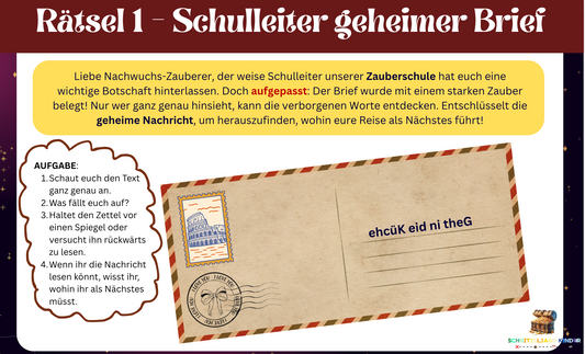 Hogwarts ruft! Die ultimative Harry Potter Schnitzeljagd als PDF zum Ausdrucken – Geburtstagsabenteuer für Kinder von 4 bis 12 Jahren