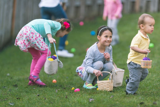 Ostertraditionen- mit -Kindern