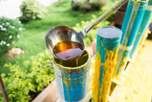 Wachsgießen -mit -Kindern