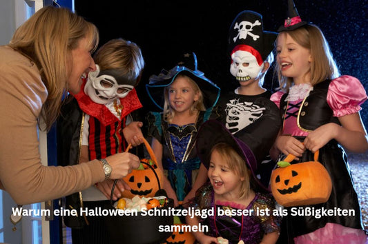 So gestaltest du eine unvergessliche Halloween Schnitzeljagd für Kinder
