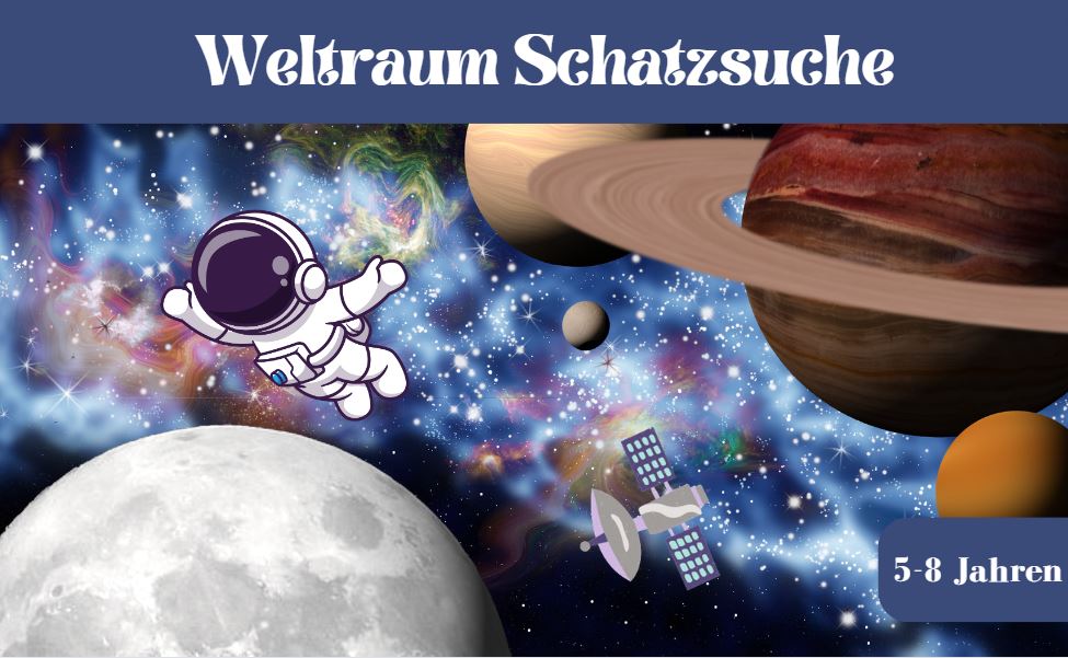 Weltraum -Schnitzeljagd -PDF: Druckbare Rätsel und Spiele -für -kleine -Astronauten