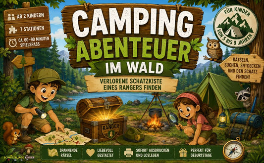 Camping-Kindergeburtstag im Wald