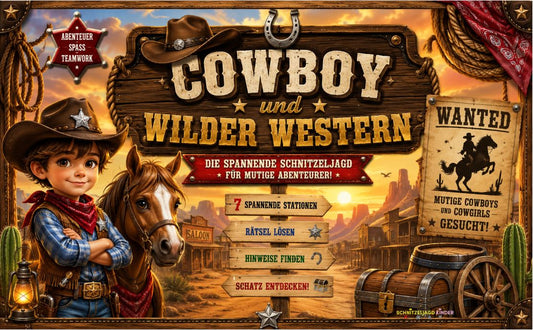 Cowboy Schatzsuche