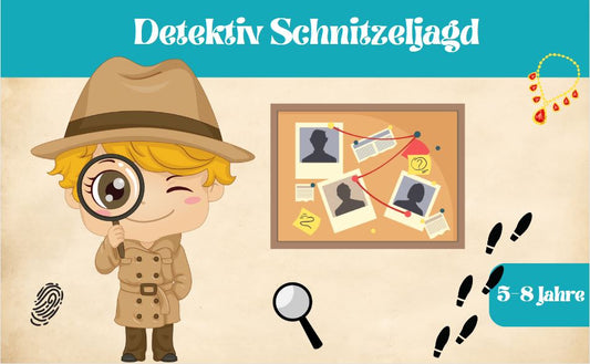 Detektiv-Geburtstag