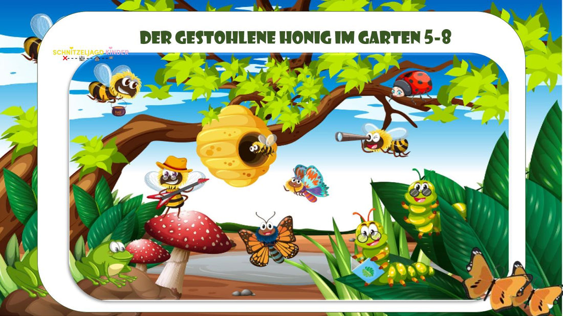 Garten Party- Garten Schnitzeljagd Für Kinder