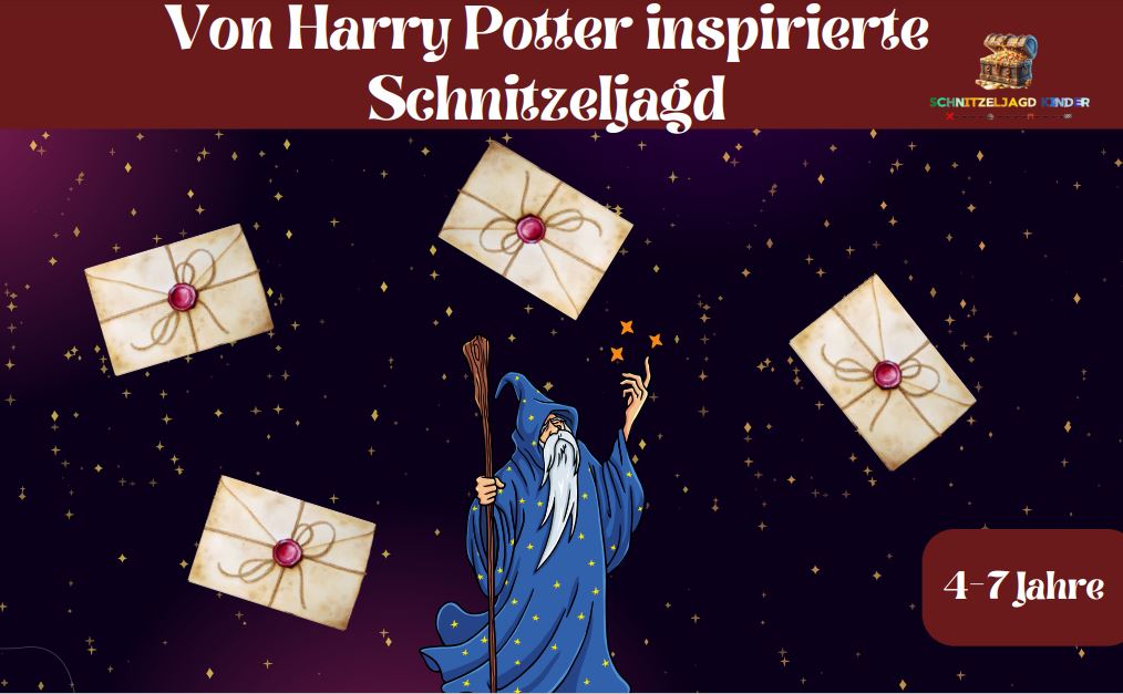 Hogwarts -Mystery- Schnitzeljagd – Spannende Harry Potter Abenteuer- als -PDF -für- kleine Zauberer
