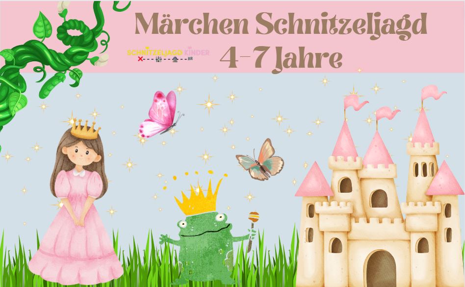 Märchen Party- mit -Märchen -Schnitzeljagd- Für- Kinder