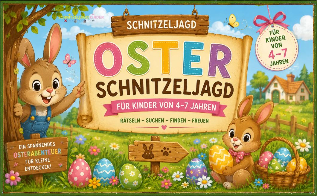 Oster Schatzsuche in der Wohnung