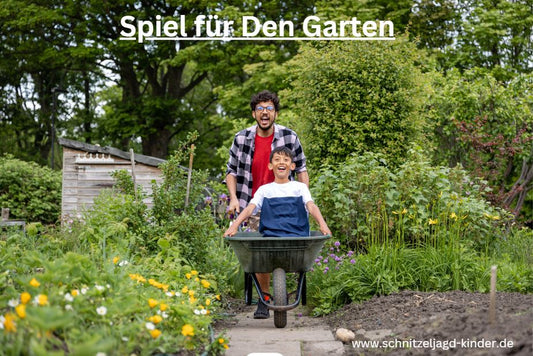 Schnitzeljagd- im- Garten