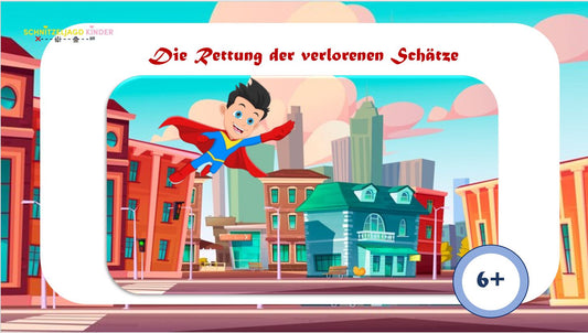 Superhelden- party- Superhelden- schnitzeljagd -für- kinder