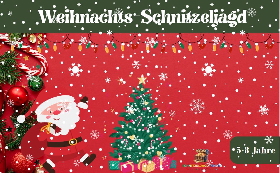 Weihnachts Party -mit -Weihnachts -Schnitzeljagd- Für- Kinder