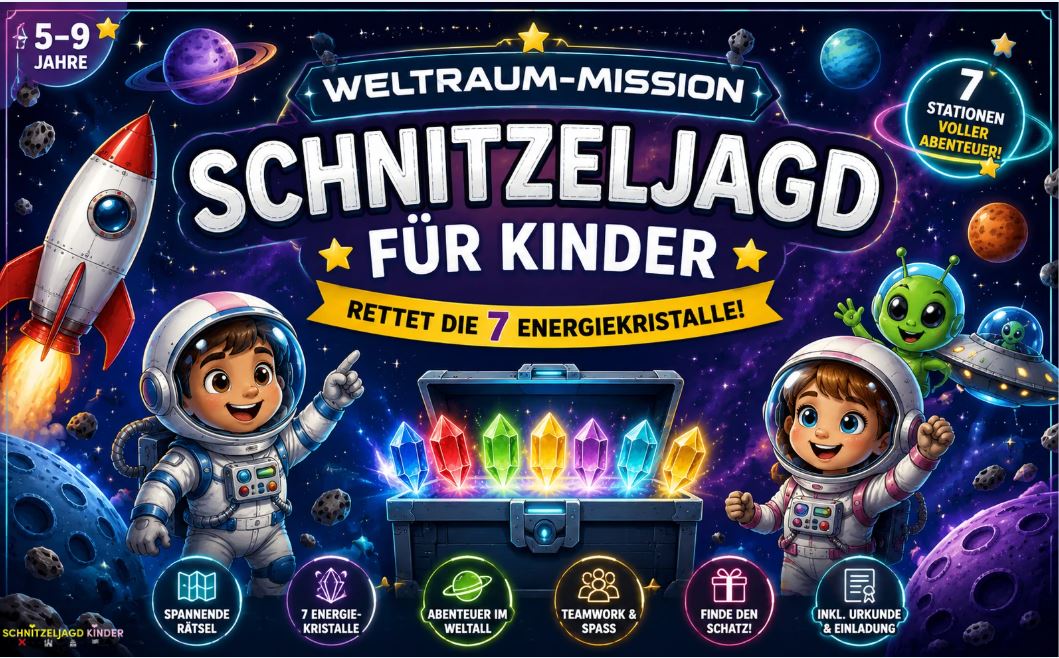 Weltraum Schnitzeljagd