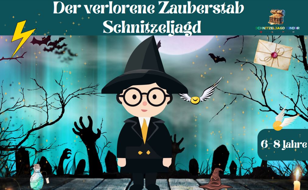 Zauber -Party- Zauber -Schnitzeljagd- Für- Kinder