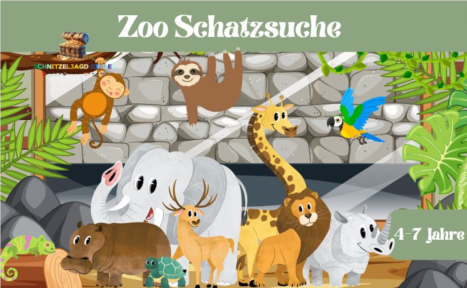Zoo- Party -mit -Zoo -Schnitzeljagd -Für- Kinder