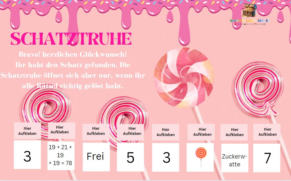 Candy-Schatzsuche-süßigkeiten