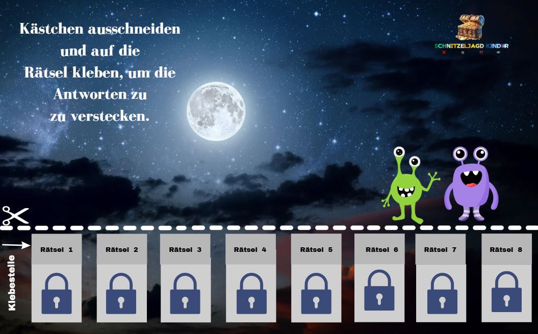 Schnitzeljagd im Dunkeln