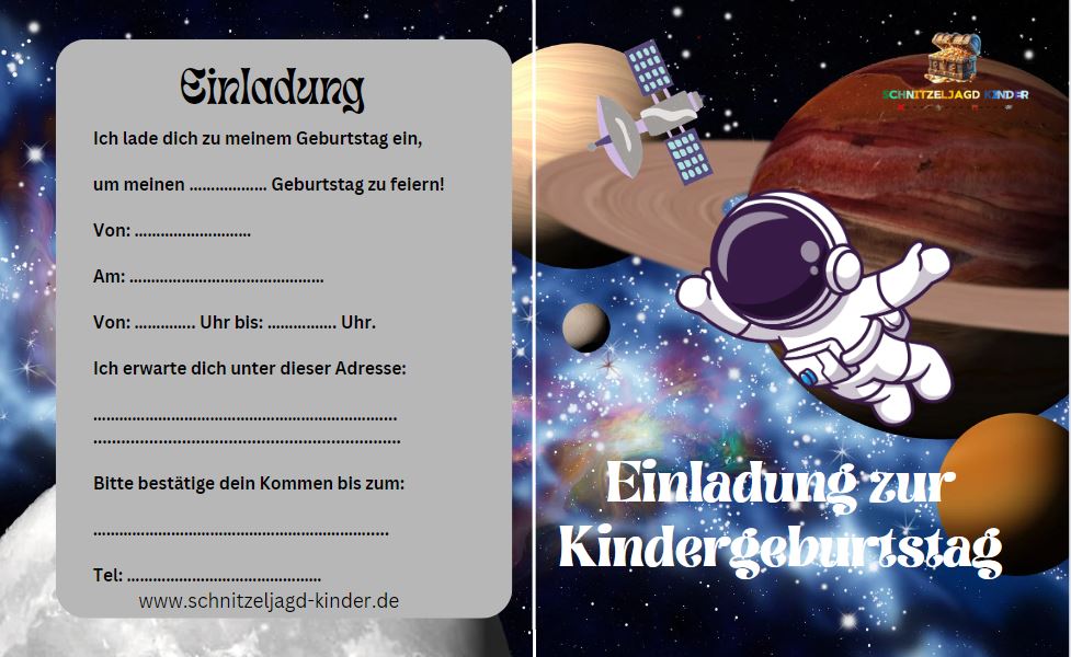 Weltraum-Schatzsuche