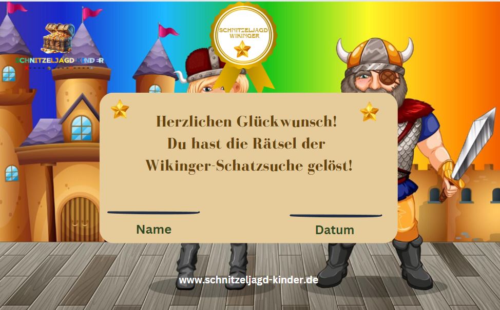 Wikinger-Schnitzeljagd