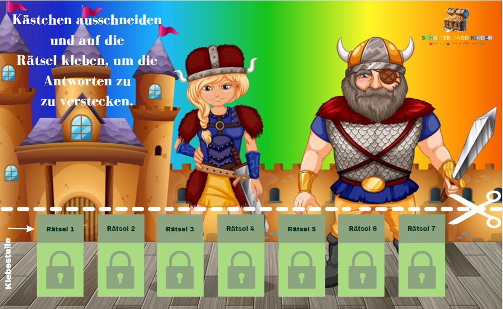 Wikinger-Schnitzeljagd
