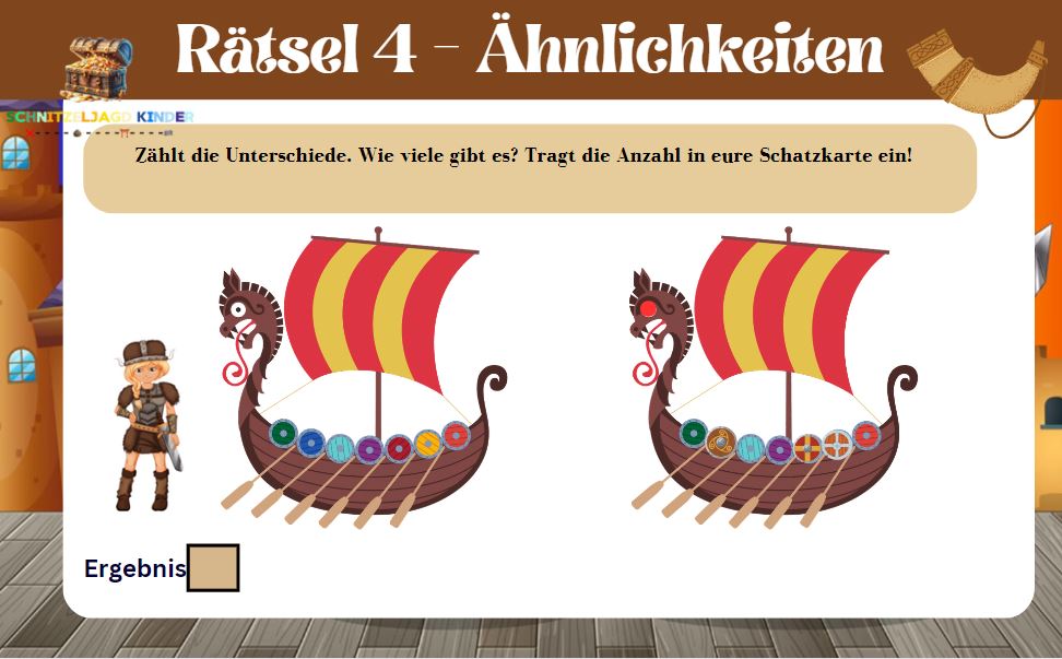 Wikinger-Schnitzeljagd