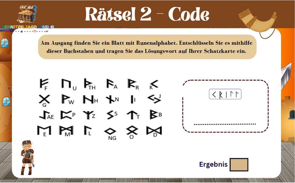Wikinger-Schnitzeljagd