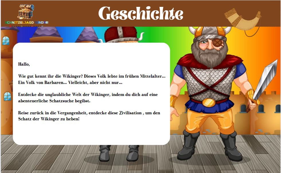 Wikinger-Schnitzeljagd