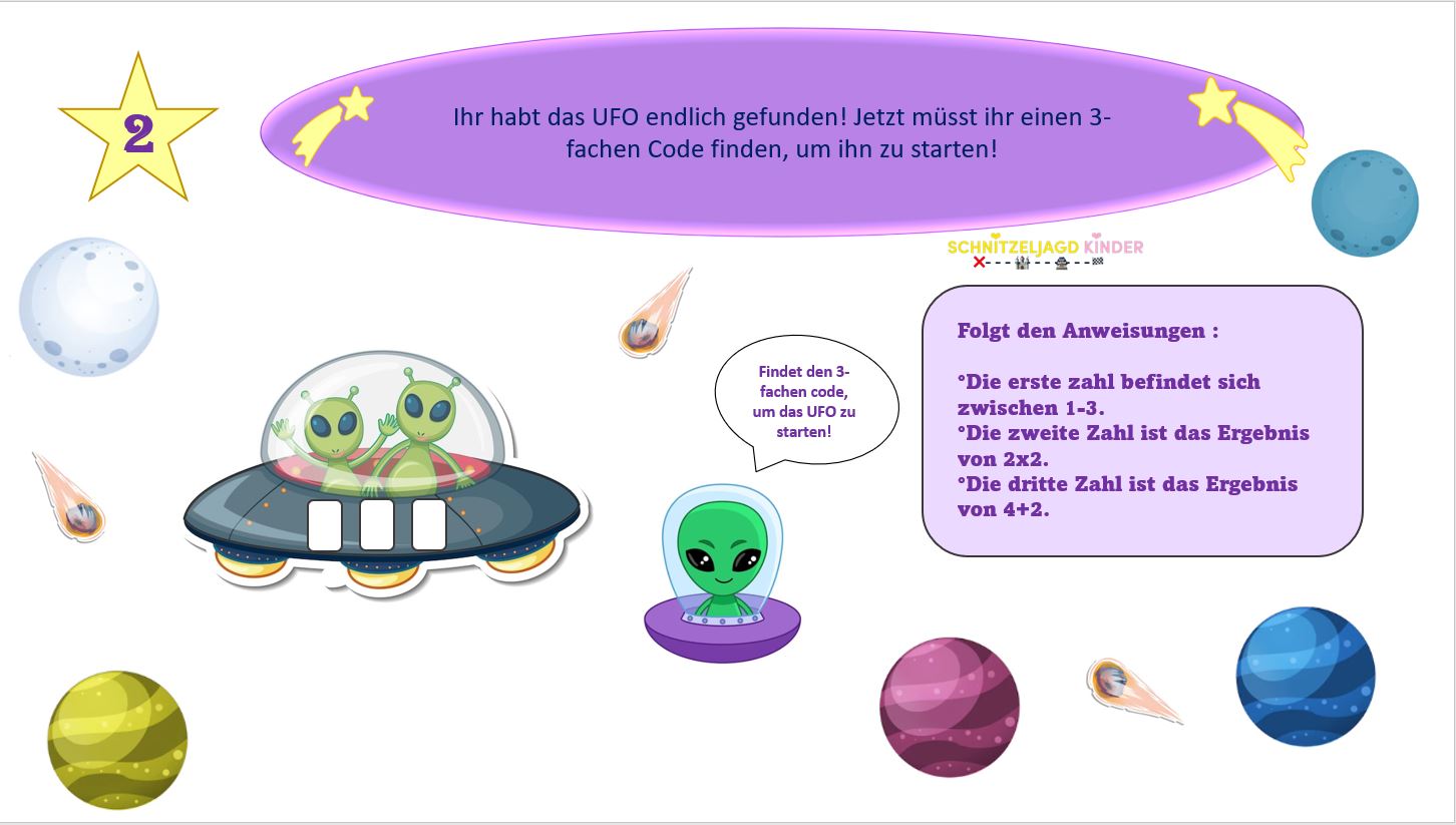 Alien-Schatzsuche: Rettungsmission auf der Erde ab 8 Jahren